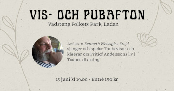 Vadstena Folkets Park: Vis- och pubafton