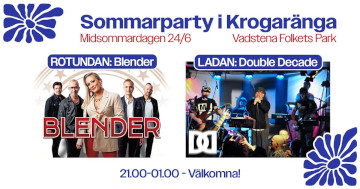 Vadstena Folkets Park: Sommarparty i Krogaränga