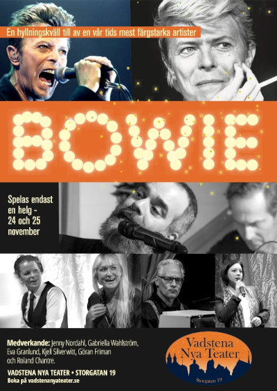 Vadstena Nya Teater - Vår hyllning till David Bowie