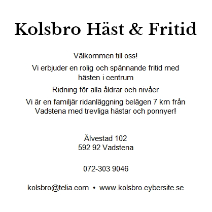 Kolsbro Häst & Fritid