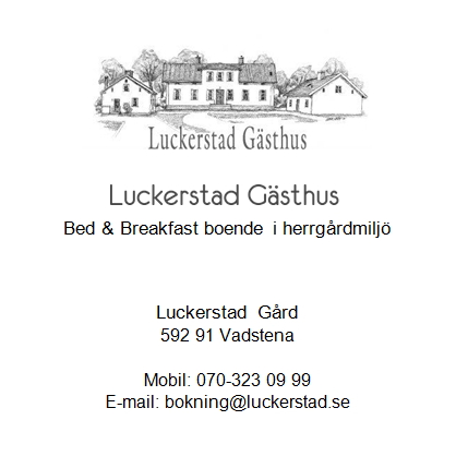 Luckerstad Gästhus, B&B