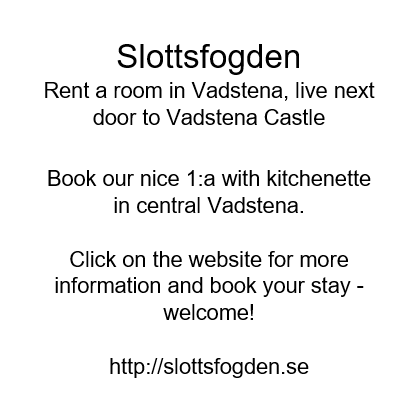 Slottsfogden - Rent a room in Vadstena, live next door to Vadstena Castle