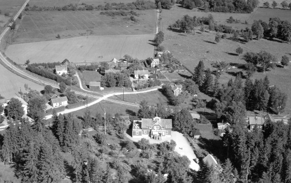 En hälsning från Borghamn: Korpås 1952 Foto: AB Flygtrafik