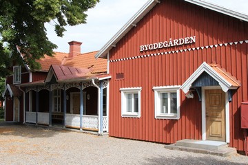 Dorfgemeinschaftshaus, Borghamn. Foto: Bernd Beckmann