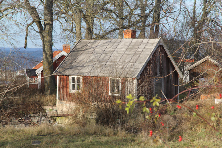 F.d. bagarstuga, sett från Sjövägen. Foto: Bernd Beckmann