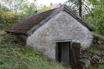 The earth cellar at the commander's house. Photo: Bernd Beckmann