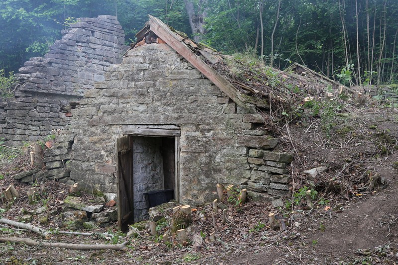 Earth cellar next to the blacksmith's shop. Photo: Bernd Beckmann