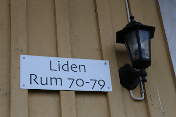 Liden, Gebäudedetail (2017). Foto: Bernd Beckmann