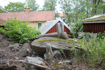 Ruine eines Kalkbrennofens. Foto: Bernd Beckmann