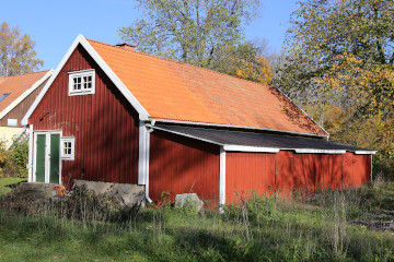 Outbuilding, seen from south-west (2017). Foto: Bernd Beckmann