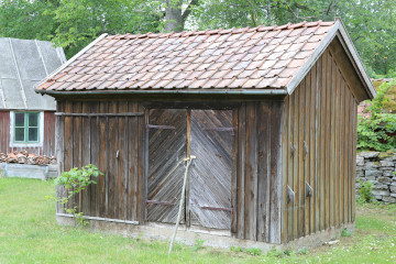 Uthus vid fruktträdgården. Foto: Bernd Beckmann