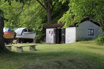 Fischereimuseum in Borghamn. Foto: Bernd Beckmann