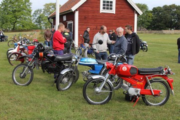 Borghamnsdagen - Mopedrally. Foto: Bernd Beckmann