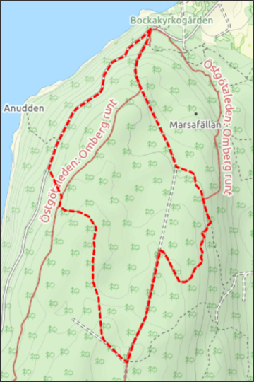 Ökopark Ombergs MTB-Wege: Radweg Nord