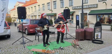 Advent med Vadstena Sparbank och Vadstena Handel