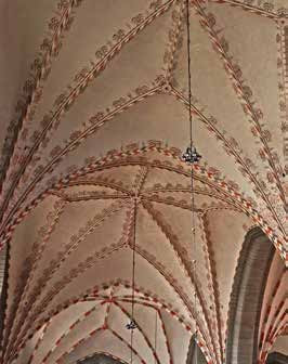 Dekorationsmålningarna i Klosterkyrkans valv i nytt ljus