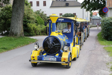 KungsTåget vid klostret, Lasarettgatan. Foto: Bernd Beckmann