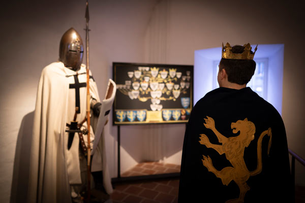 Sancta Birgitta Klostermuseum: Riddartiden och kungapalatset