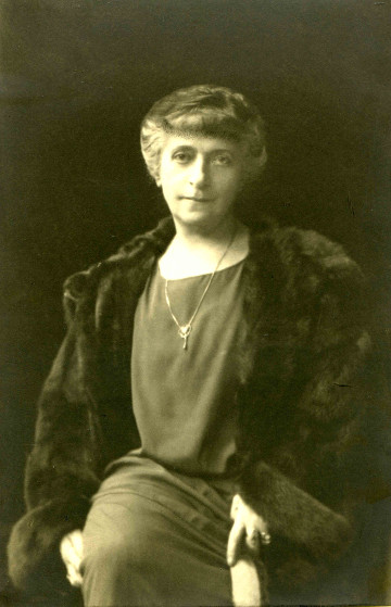 Galathea Hanström, patronessa. Foto: Förening Gamla Vadstena