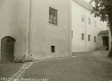 Nunneklostrets norra flygel, baksida. Foto: Förening Gamla Vadstena