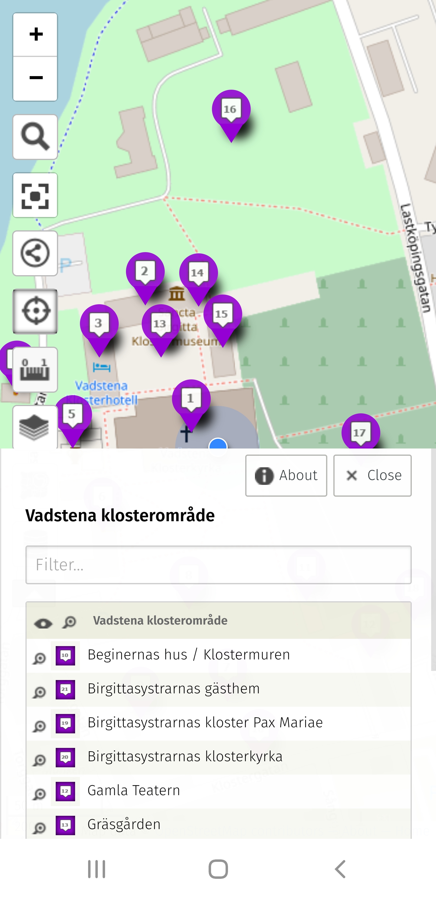 Vaddstena klosterområde