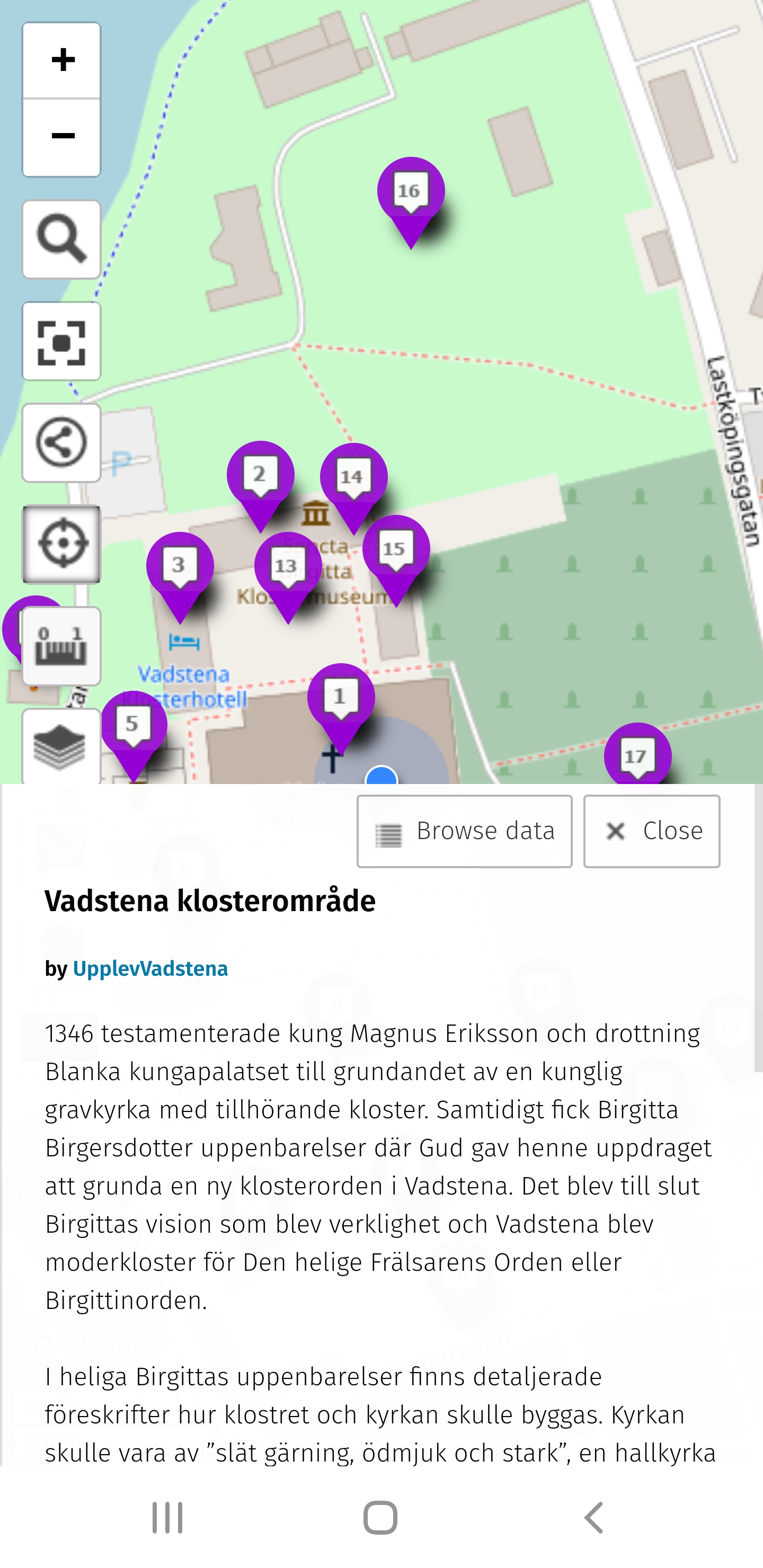 Vaddstena klosterområde