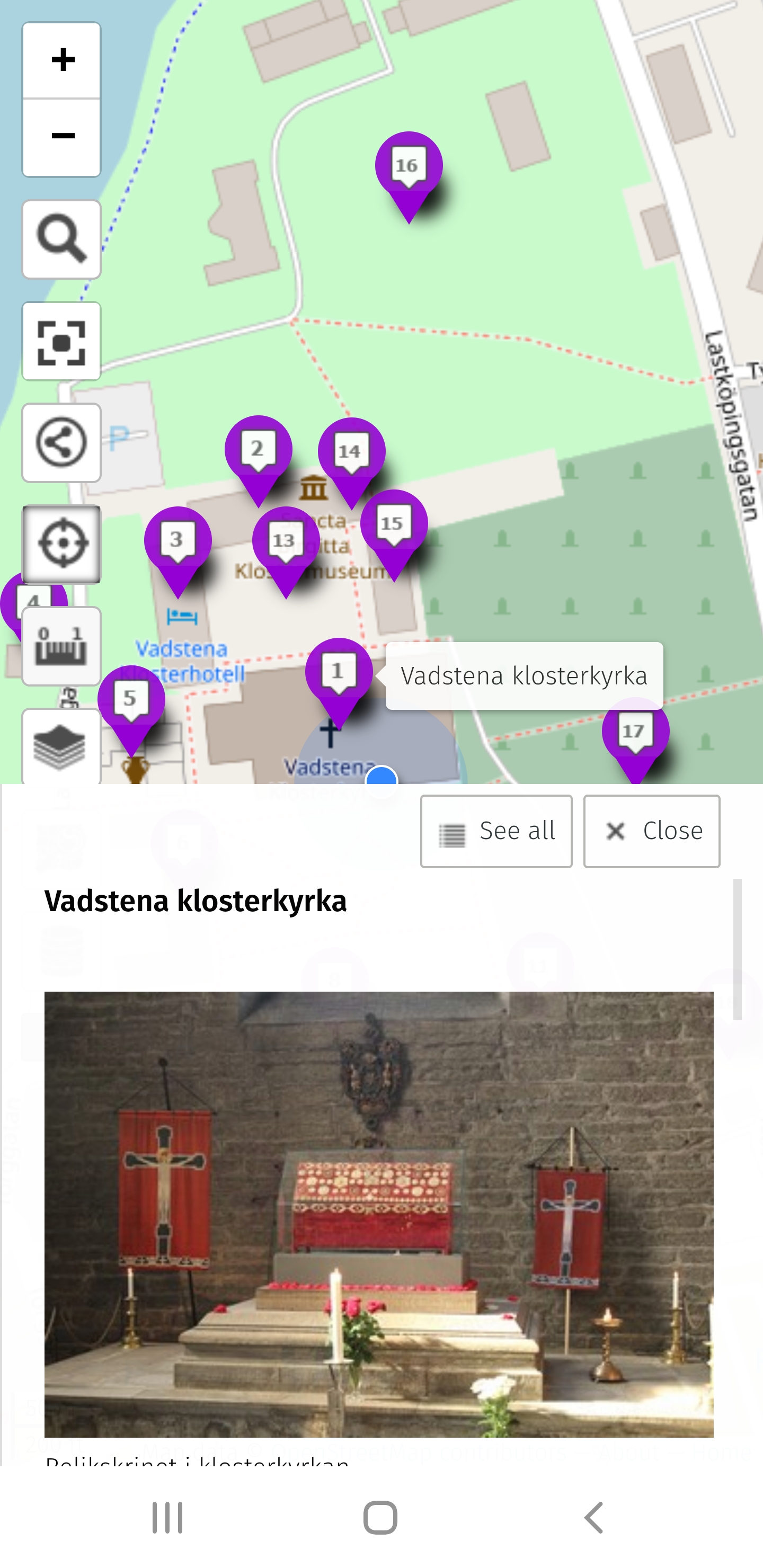 Vaddstena klosterområde