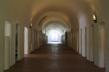 Dormitory in the Sancta Birgitta Klostermuseum. Photo: Bernd Beckmann