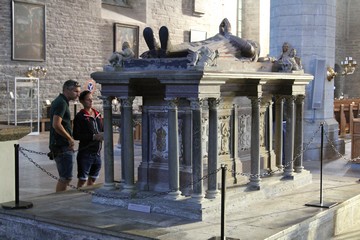 Grabmonument des Herzog Magnus. Foto: Bernd Beckmann