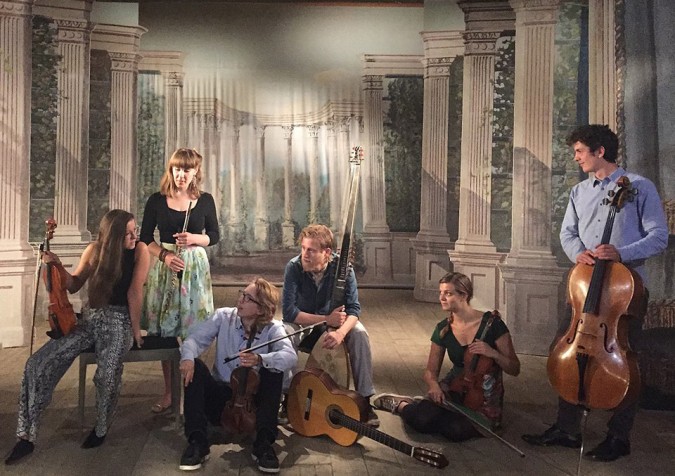 Soloists of the Vadstena Academy in the Old Theatre. Photo: VA