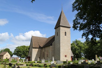 Rogslösa Kirche. Foto: Bernd Beckmann