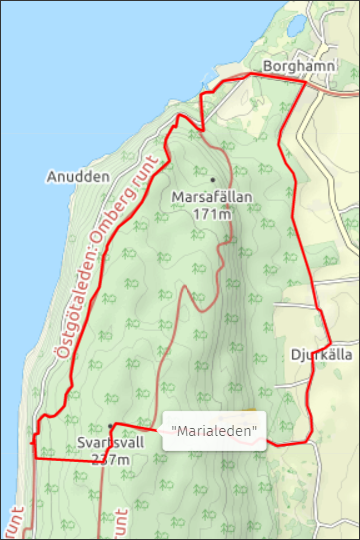 Karte Marialeden (deutsch)