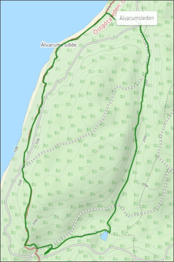 Map Älvarumsleden