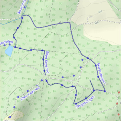 Genom skog och kärr (stora skogsrundan)