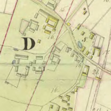 Dorf Hov 1832 efter laga skifte