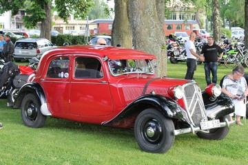 Veteran-Citroen on Nostalgia Evening. Photo: Bernd Beckmann