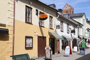 Vadstena Nya Teater på Storgatan. Foto Bernd Beckmann